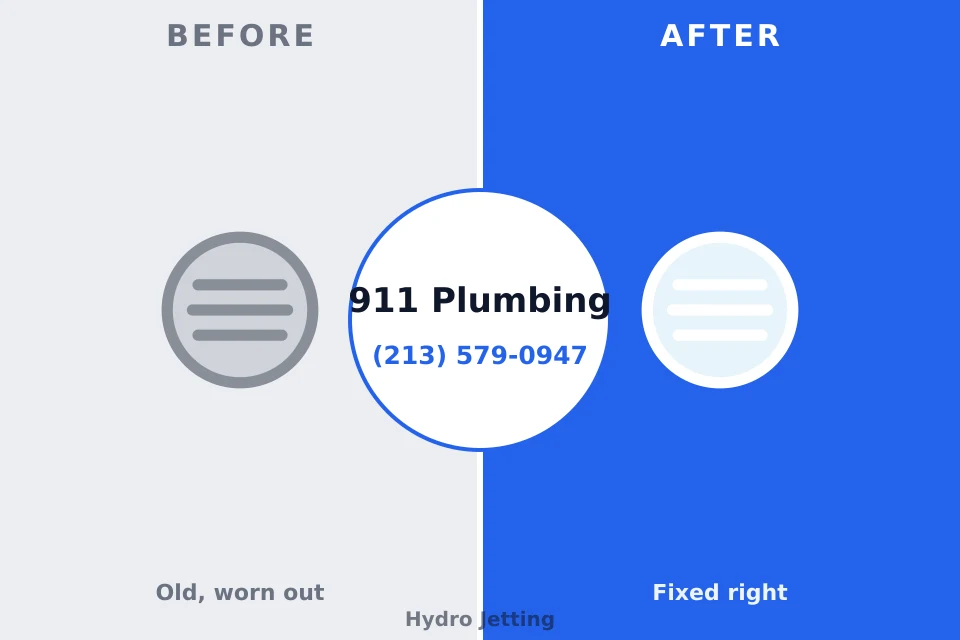 Before and after: plumbing company Mason, MI